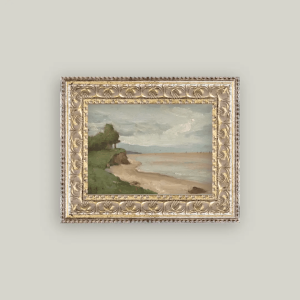 Beach Near Etretat Framed Print
