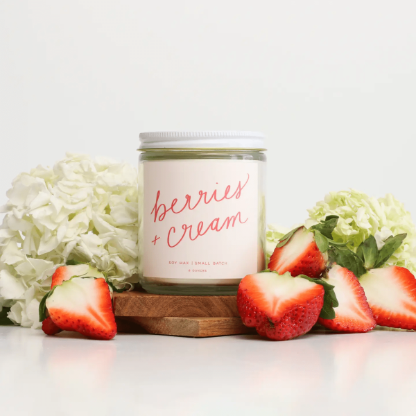 Berries & Cream Soy Candle
