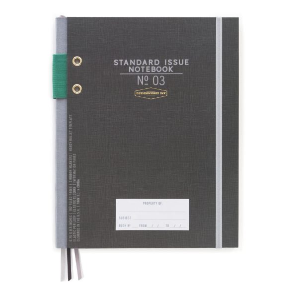 Black Standard Issue Planner, Undated