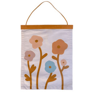 Bloom Leather Strip Banner