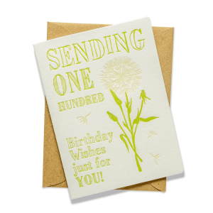 Dandelion Birthday