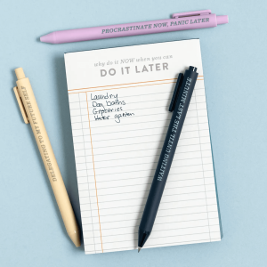 Do It Later Notepad
