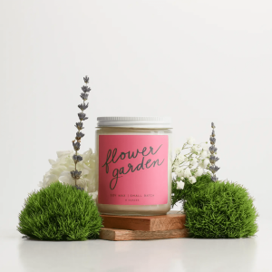 Flower Garden Soy Candle