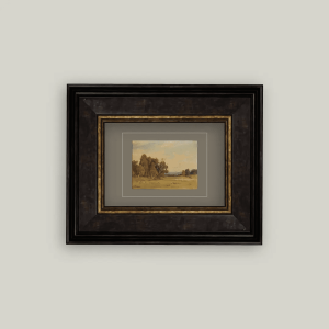 Hayfield Framed Print