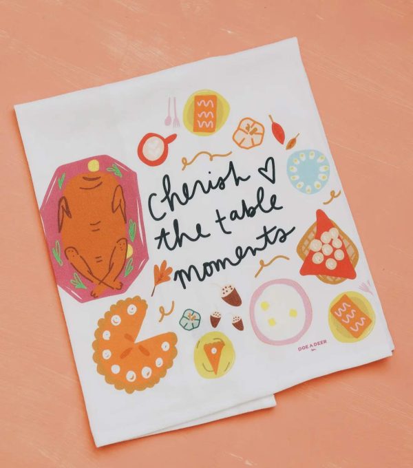 Cherish the Table Moments Towel