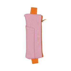 Pink + Orange Pen Pouch