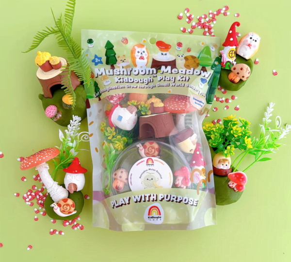 Mushroom Meadow Kiddough Play Kit