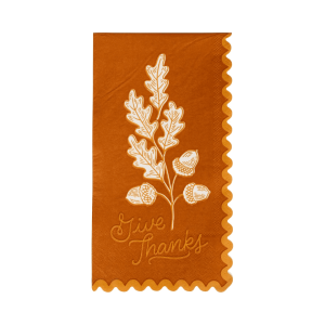 Acorn Give Thanks Dinner Napkins