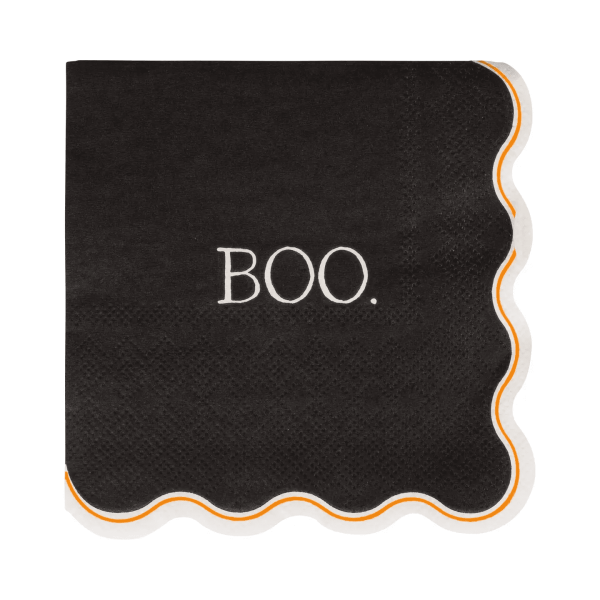 Vintage Boo Cocktail Napkins