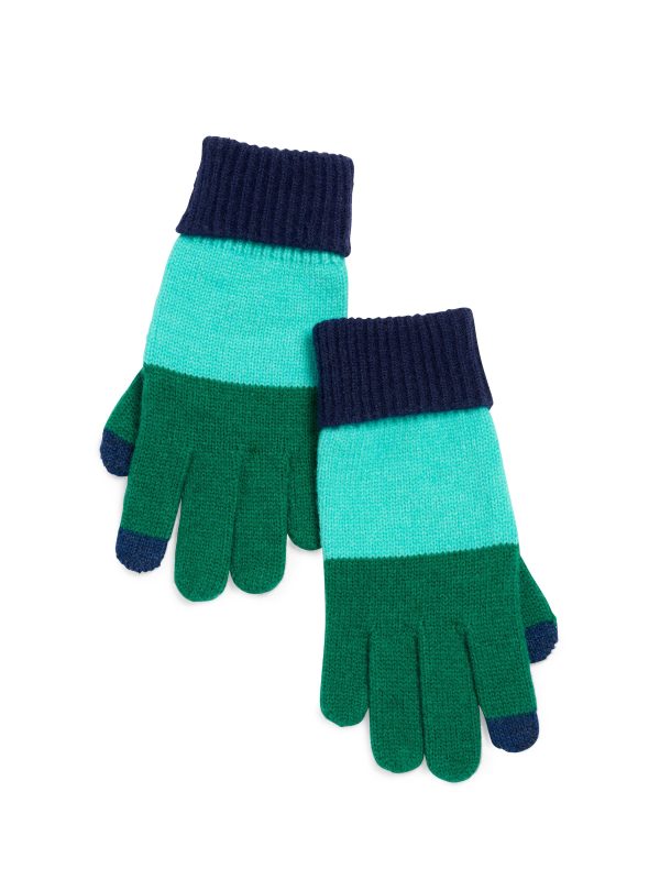 Charlotte Touchscreen Gloves, Navy