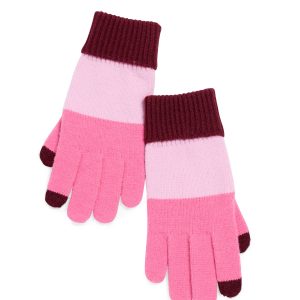 Charlotte Touchscreen Gloves, Wine