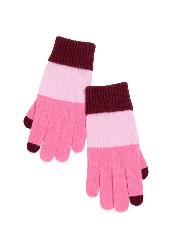 Charlotte Touchscreen Gloves, Wine