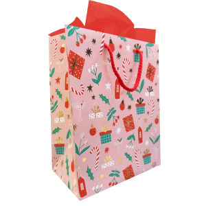 Deck The Halls Gift Bag, Md