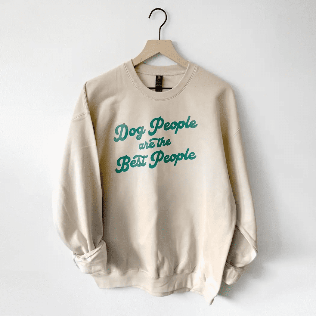 Dog People Sweatshirt, Sand/XL