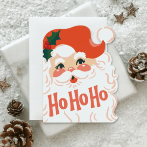 Ho Ho Ho Santa Card