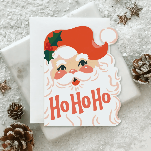Ho Ho Ho Santa Card