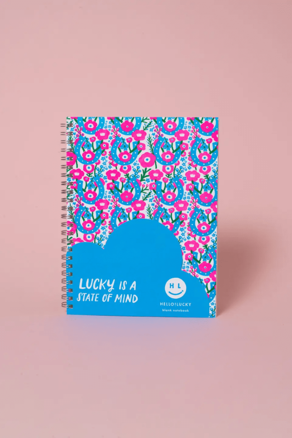 Lucky Horseshoes Notebook, Blank