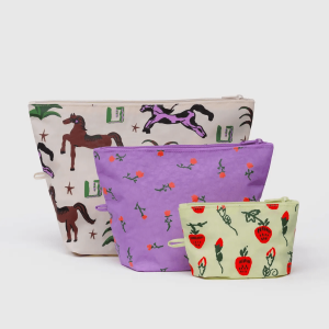Painted Prairie Go Pouch Set
