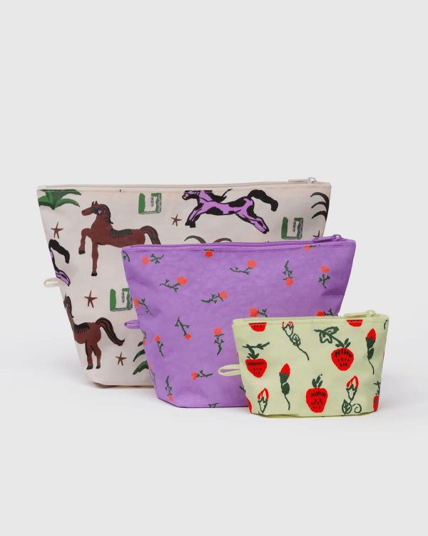 Painted Prairie Go Pouch Set