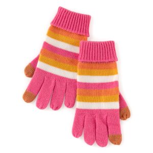 Parker Touchscreen Gloves, Pink