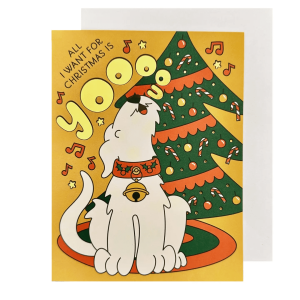 Singing Dog Card