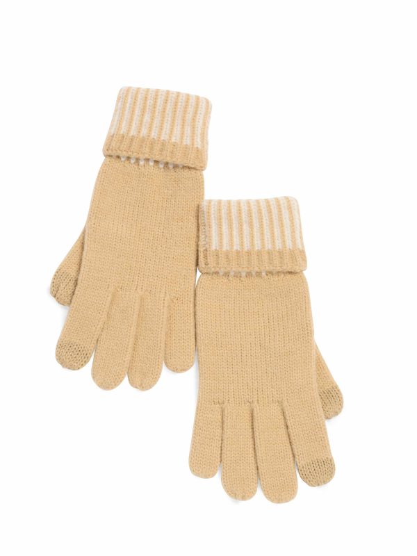 Ziggy Touchscreen Gloves, Camel