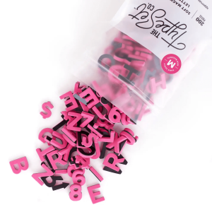 Magnetic Letters - Hot Pink