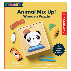 Animal Mix Up Wooden Puzzle